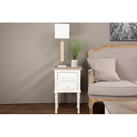 Baxton Studio Anjou Traditional French Accent Nightstand 111-6037